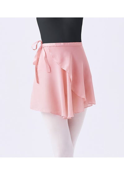 Buy Women Ballet Wrap Skirt Mist Pink in Saudi Arabia