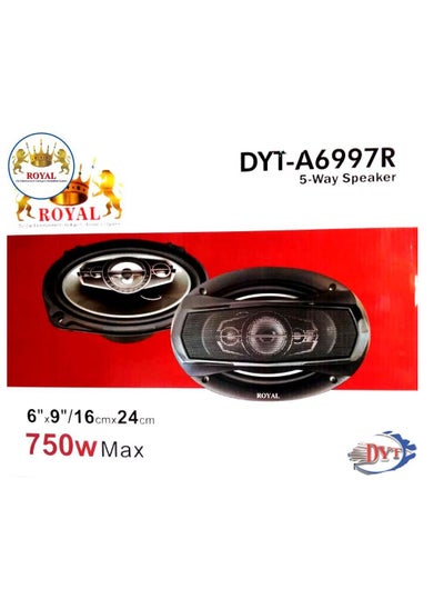 اشتري 5-Way Speaker Royal 750W'max 6"x9"/16cmx24cm (DYT-A6997R) في الامارات