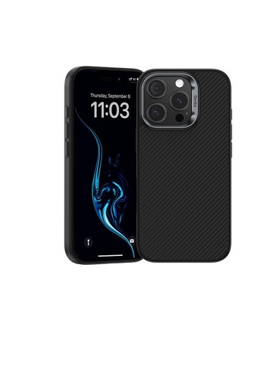 اشتري Benks Magnetic Armor Pro Kevlar Case 600D for Iphone 16 Pro Max black في مصر