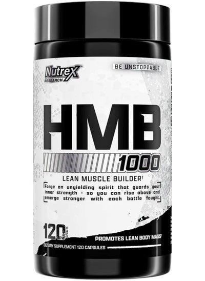 Buy HMB 1000 Muscle Protector And Size Enhancer 120 Capsules in UAE