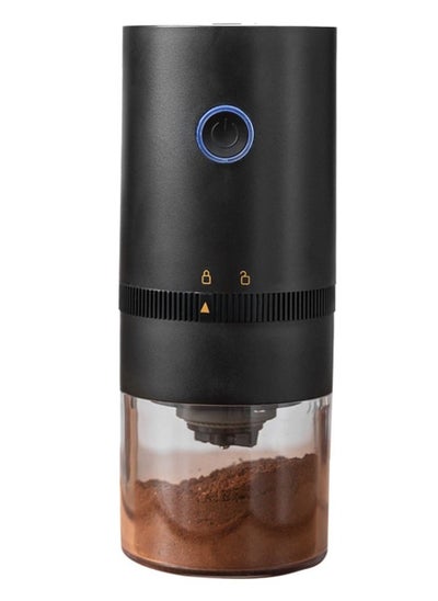 Buy Portable Electric Coffee Grinder Black in Saudi Arabia