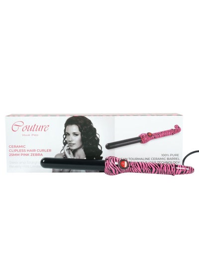 Buy Hair Curler 25 Mm Pink Flower Premium Quality - Long Lasting and Well Defined Curls in UAE