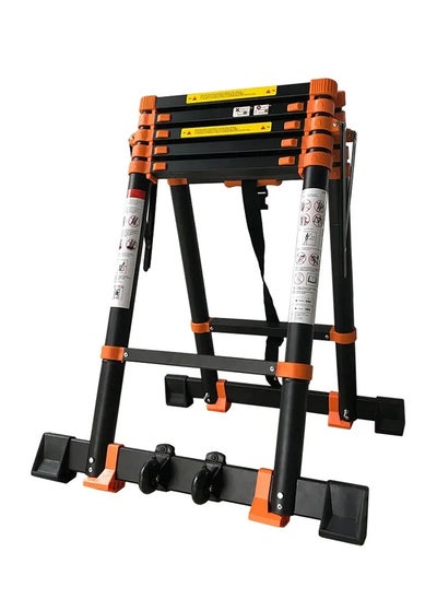 Buy Imported telescopic Carbon Steel ladder interlocking adjustable– 2meters long multi-sided ladder steps on both sides /YT-CTA200 in Egypt