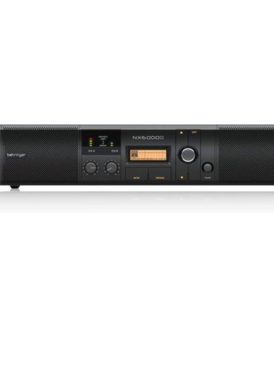 Buy Behringer Power Amplifier 2x3000W @ 4Ohm / 2x1600W @ 8Ohm w/ DSP Control SmartSense Lo in UAE