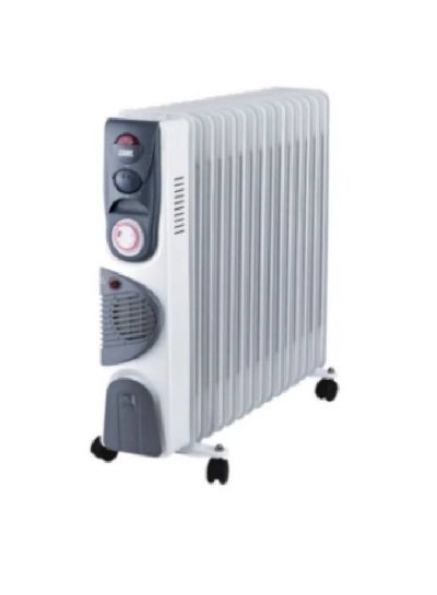 Buy Heater 13 Fins - 2400 Watts - with Timer and Fan - XP24-13WOF-W23 in Saudi Arabia