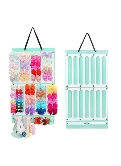 Buy Bow Holder for Girls Hair Bows, Hair Clips Storage Hanger w, Hair Accessories Organizer, Wall Hanging for Girl Room 1 Item in UAE