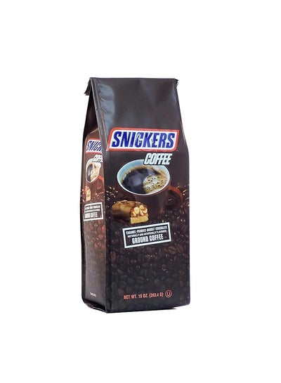 Buy Ground Coffee, Medium Roast, Caramel Peanut Nougat Chocolate Snickers Flavored 283.4 G Bag in UAE