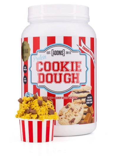 Buy Dietary supplement Cookie Dough (casein protein) - salted caramel and chocolate chips in Saudi Arabia