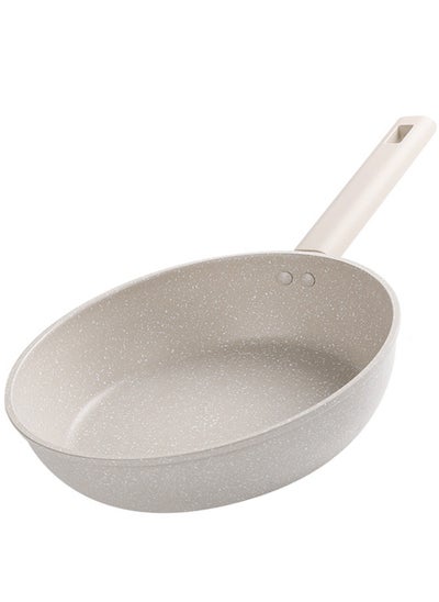 Buy Large Deep Ceramic Saute Pan 29cm, Nonstick Frying Pan Skillet with Lid, Healthy Jumbo Cooker, Light Weight, PFOA & PFAS Free in UAE