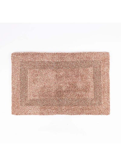 Buy Melange Fashion Bath Mat, Elderberry - 80x50 cm in UAE