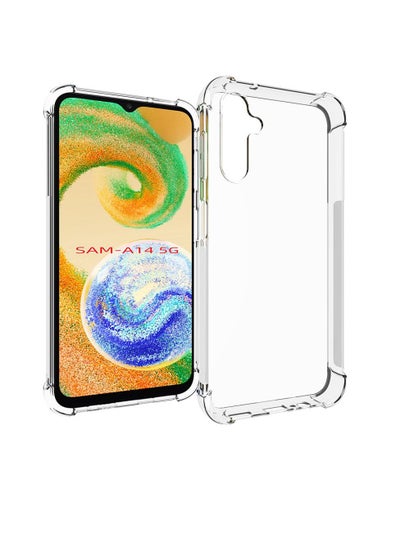 Buy Protective Case Cover for Samsung Galaxy A14 4G/5G Clear in Saudi Arabia