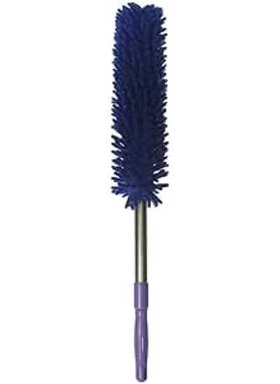 Buy Extendable Car Cleaning Brush with Long Handle - Blue in Egypt