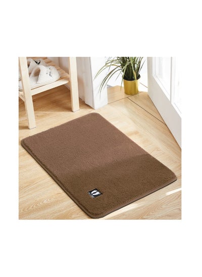 Buy New Bathroom Anti Slip Plush Floor Mat in Saudi Arabia