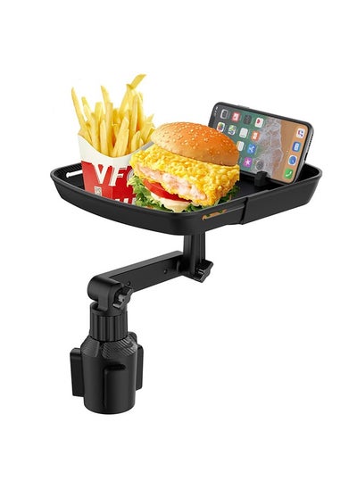 Buy Car cup holder with a detachable rotating food tray in addition /CUP-B01 in Egypt