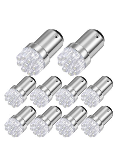 Buy Marine LED Replacement Bulb, Boat Navigation Lights BA15D LED Bulb for Boat Lights Bow Stern Marine LED Replacement Boat Accessories Also suitable for motorcycle turn signals (12V 10 Pieces) in Saudi Arabia