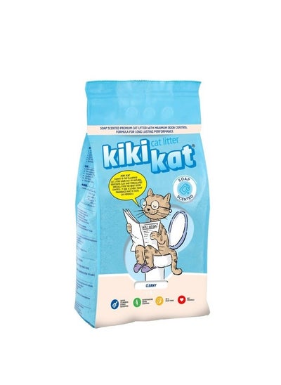 Buy KIKI KAT | Cat Litter - Cleany (Soap) | 5 L in Egypt