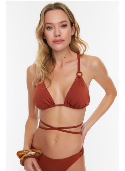 Buy Brown Triangle Accessory Bikini Top TBESS20BU0269 in Egypt