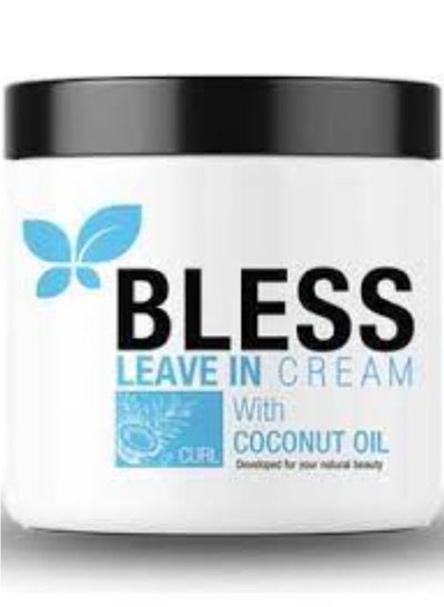 Buy Bless Curly Hair Cream With Coconut Oil 450 ML in Egypt