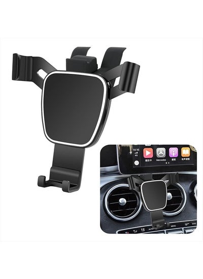 Buy Car Phone Holder for Mercedes 2014-2018 Benz C Class c180 c200 c300 GLC Class 2015-2019 GLC200 GLC260 GLC300 Auto Accessories Navigation Bracket Interior Decoration Mobile Cell Phone Mount in UAE