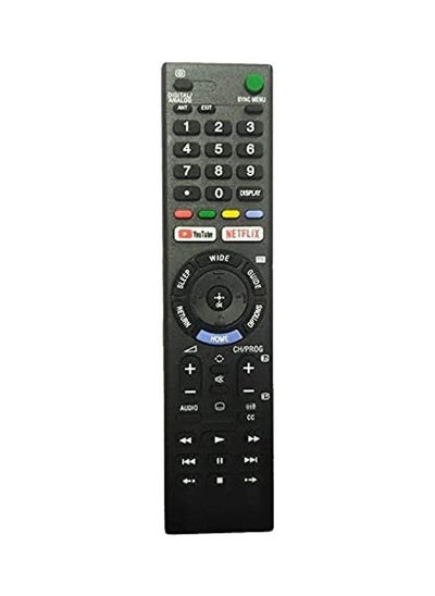 اشتري Remote Control For Sony Netflix Screen Black في الامارات