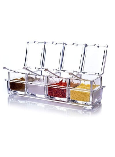 Buy 4 Combination Seasoning Jar Set in UAE