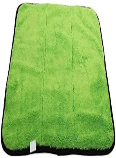 Buy Microfiber car cleaning towel (green/grey) in Egypt