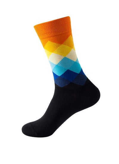 Buy Unisex Absorb Sweat and Deodorize Socks 3 Pairs High Quality Socks One Size Fits All in UAE