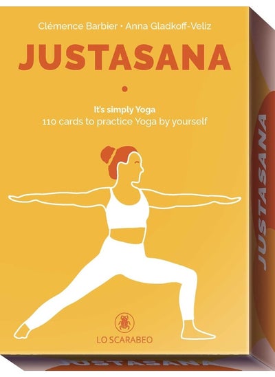 اشتري Justasana: It's Simply Yoga 110 Cards to Practice Yoga by You في الامارات