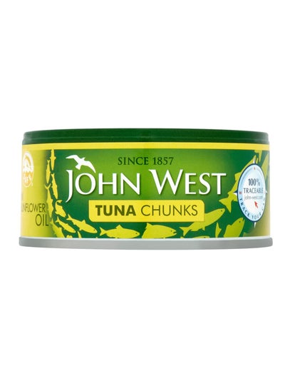 Buy John West Tuna Chunks in Sunflower Oil 145 g in Egypt