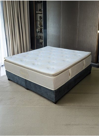 Buy Golden House | Multi Layer Bed Mattress 21 Layers Thickness 40 cm Size Queen - 150x190 cm - Gold & Beige in Saudi Arabia