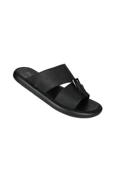 Buy 008-3407 Barjeel Uno Men Arabic Sandals 29653-07 Black in UAE