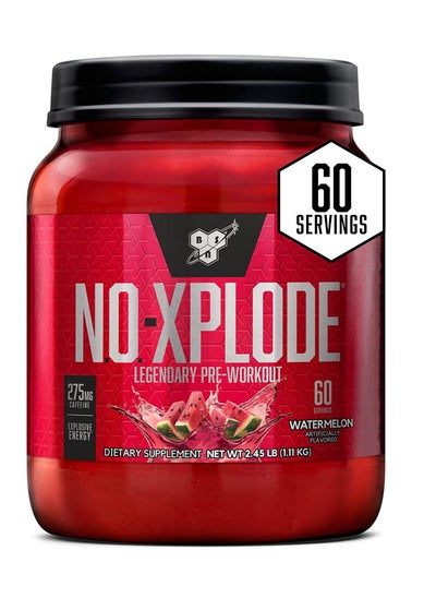 Buy N.O.-XPLODE Pre Workout Powder Watermelon, 60 Servings in UAE