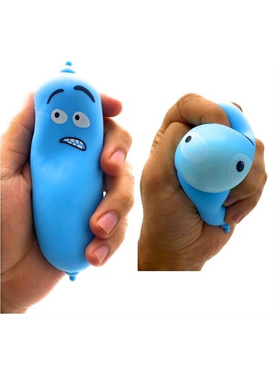 Buy Hot dog Squishy Toy Fidget Toy Autism Stress Relief Silent Classroom Special Needs Stress Reliever Imoje blue in Egypt