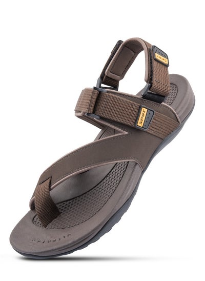 اشتري Spot Stylish Sandals For Men | Durable and Straps Sandals | Men's Sandals | SS-7550 Brown في الامارات