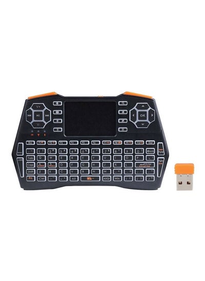 Buy Mini Wireless Keyboard - English Black/Orange in UAE