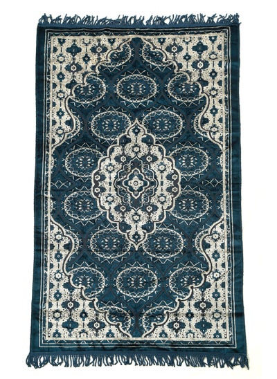 Buy Prayer Mat 614GSM Anti-Slip Velvet Top Islamic Prayer Mat New Design Thick Padded Sajadah Prayer Rug for Men Women Eid Gift Ramadan ( 140cm X 70cm) in UAE