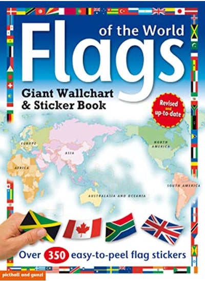 Buy Flags Of The World: Giant Wall Chart And Sticker Book in UAE