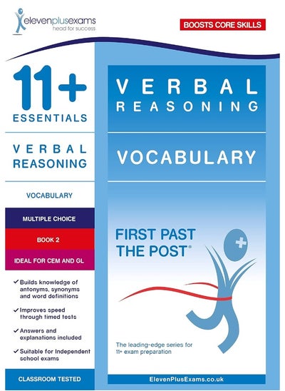 اشتري 11+ Essentials Verbal Reasoning: Vocabulary Book 2 في الامارات