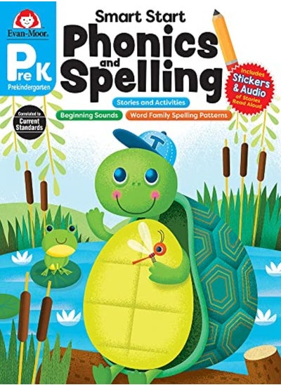 Buy Smart Start Phonics And Spelling Grade Prek by Evan-Moor Corporation Paperback in UAE