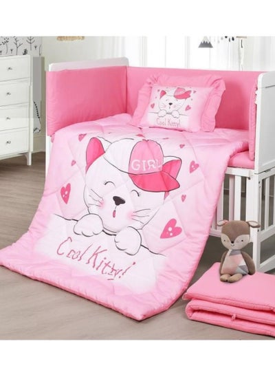 Buy 5-Piece Baby Crib Bedding Set in Saudi Arabia