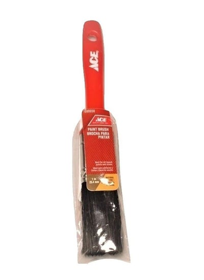 Buy Natural Blend Paint Brush Red and Black 1inch in Saudi Arabia