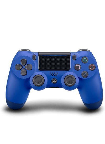 اشتري وحدة تحكم لاسلكية Dualshock لجهاز PS4/Slim/Pro، جهاز تحكم عن بعد للعبة بلوتوث - أزرق في الامارات