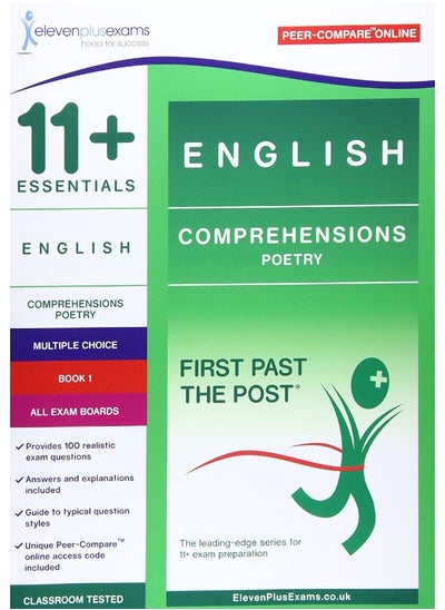 اشتري 11+ Essentials English Comprehensions: Poetry Book 1 في الامارات