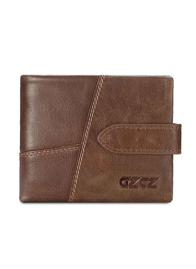 Buy Portomonee Leather Wallet Brown in UAE