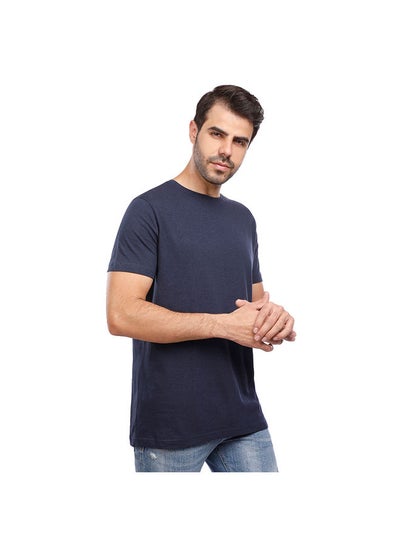 اشتري Coup Basic T-Shirt For Men - Regular Fit - Navy في مصر
