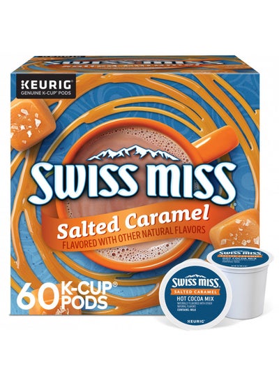 Buy Swiss Miss Salted Caramel Hot Cocoa, Keurig Single Serve K-Cup Pods, 60 Count in UAE