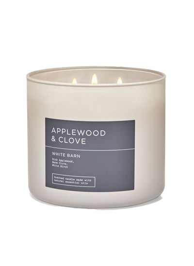 اشتري Applewood & Clove 3-Wick Candle في السعودية