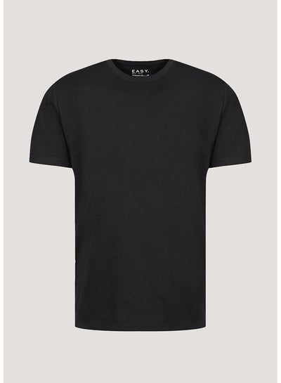 اشتري Black Essential Crew Neck T-Shirt في مصر