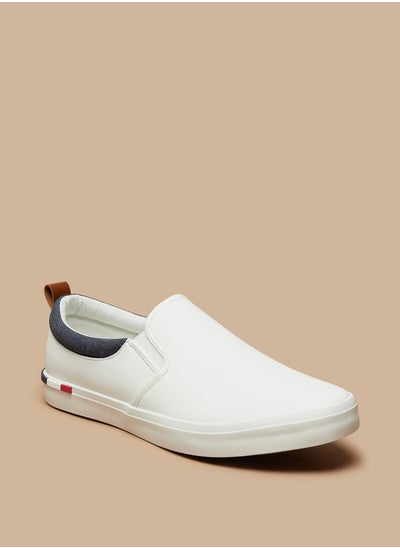 Buy Men's Colourblock Slip-On Loafers in Saudi Arabia