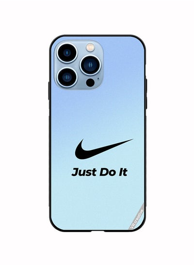 اشتري Protective Case Cover For Apple iPhone 13 Pro Max Nike Logo Blue Design Multicolour في الامارات